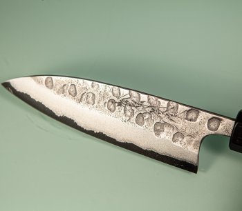 Shu Matsubara AO2 Tsuchime Wa-Petty 120mm Walnuss