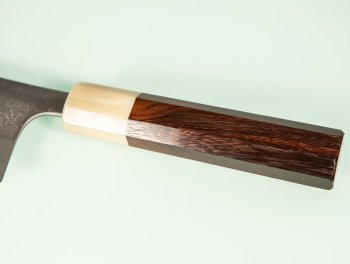 Shu Matsubara AO2 Nashiji Wa-Bunka 180mm Rosenholz/helles Bffelhorn