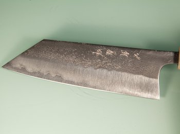 Shu Matsubara AO2 Nashiji Wa-Bunka 180mm Rosenholz/helles Bffelhorn