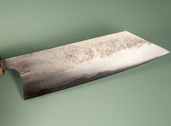 Shu Matsubara AO2 Nashiji Wa-Bunka 180mm Rosenholz/helles Bffelhorn