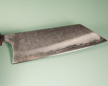 Shu Matsubara AO2 Nashiji Wa-Bunka 180mm violett stabilisiert mit Ring