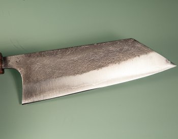 Shu Matsubara AO2 Nashiji Wa-Bunka 180mm violett stabilisiert mit Ring