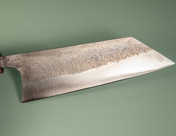 Shu Matsubara AO2 Nashiji Wa-Bunka 180mm violett stabilisiert mit Ring