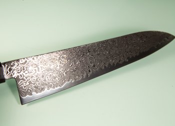 Hatsukokoro Ryuhyo KurozomeSG2 Damascus Wa-Gyuto 215mm