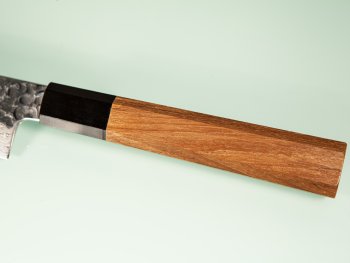 Hatsukokoro VG10 Damascus Tsuchime Wa-Sujihiki 270mm Teak