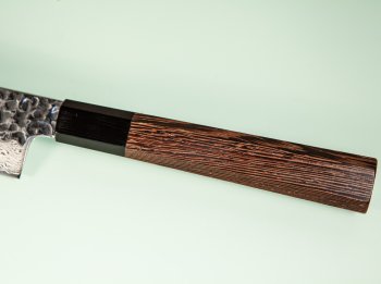 Hatsukokoro VG10 Damascus Tsuchime Wa-Sujihiki 270mm Wenge