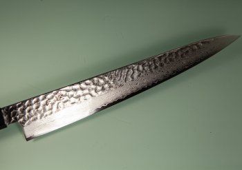 Hatsukokoro VG10 Damascus Tsuchime Wa-Sujihiki 270mm Wenge