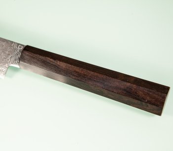 Hatsukokoro Ryuhyo KurozomeSG2 Damascus Wa-Petty 155mm