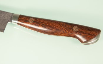 Tanaka R2 Suminagashi Petty 150mm Ironwood