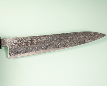 Tanaka Shigeki R2 Damascus Wa-Petty 150mm Ebony