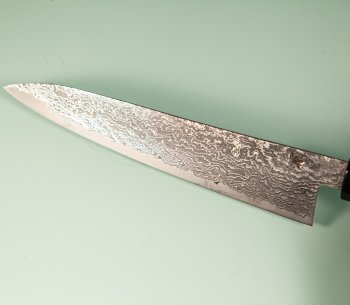 Tanaka Shigeki R2 Damascus Wa-Petty 150mm Ebony