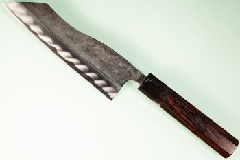 Hatsukokoro Kuronami Blue2 Kurouchi Wa-Hakata 165mm Rosenholz/Bffelhorn