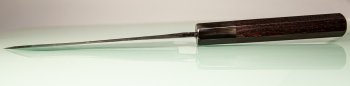 Hatsukokoro Kuronami Blue2 Kurouchi Wa-Hakata 165mm Rosenholz/Bffelhorn