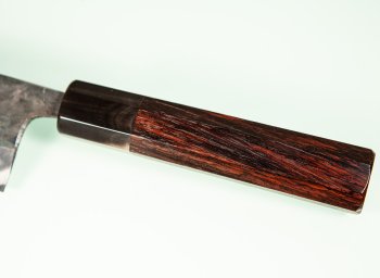 Hatsukokoro Kuronami Blue2 Kurouchi Wa-Hakata 165mm Rosenholz/Bffelhorn