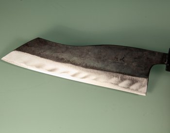 Hatsukokoro Kuronami Blue2 Kurouchi Wa-Hakata 165mm Rosenholz/Bffelhorn