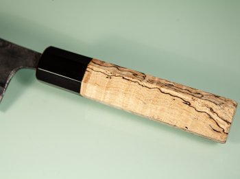 Hatsukokoro Kuronami Blue2 Kurouchi Wa-Hakata 165mm Ahorn/Bffelhorn