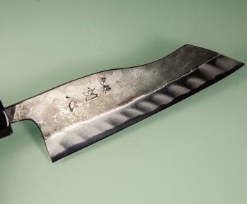 Hatsukokoro Kuronami Blue2 Kurouchi Wa-Hakata 165mm Ahorn/Bffelhorn