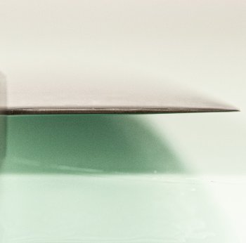 Hatsukokoro Hikari SLD Damascus Kurozome Wa-Santoku 170mm Wenge