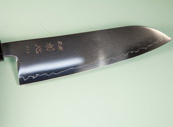 Hatsukokoro Hikari SLD Wa-Santoku 170mm Teak
