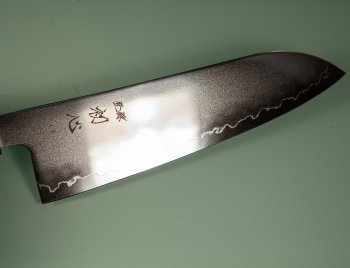 Hatsukokoro Hikari SLD Wa-Santoku 170mm Teak