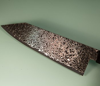 Hatsukokoro Ryuhyo extra KurozomeSG2 Damascus Wa-Bunka 175mm Prototype