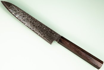 Hatsukokoro Ryuhyo extra KurozomeSG2 Damascus Wa-Petty 155mm Prototype