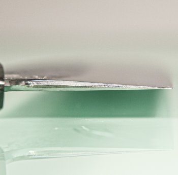 Masuda Yoshihide Blue 1 Damascus Wa-Santoku 195mm Rosenholz/Bffelhorn