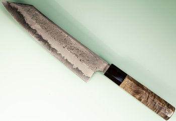 Hatsukokoro Ryusui Aogami 2 Nashiji Damascus Wa-Kiritsuke 200mm