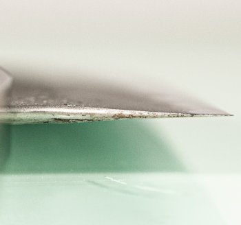 Hatsukokoro Ryusui Aogami 2 Nashiji Damascus Wa-Kiritsuke 200mm