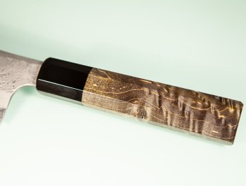 Hatsukokoro Ryusui Aogami 2 Nashiji Damascus Wa-Kiritsuke 200mm