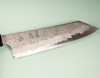 Hatsukokoro Ryusui Aogami 2 Nashiji Damascus Wa-Kiritsuke 200mm
