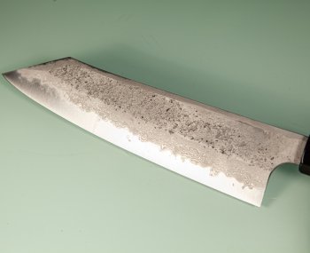 Hatsukokoro Ryusui Aogami 2 Nashiji Damascus Wa-Kiritsuke 200mm