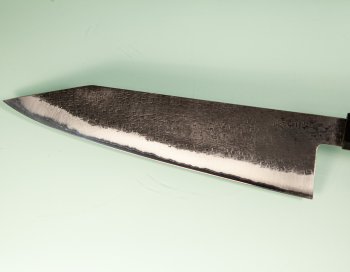 Tanaka Shigeki Aogami 2 Tsuchime Kurouchi Kiritsuke 205mm