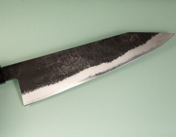 Tanaka Shigeki Aogami 2 Tsuchime Kurouchi Kiritsuke 205mm