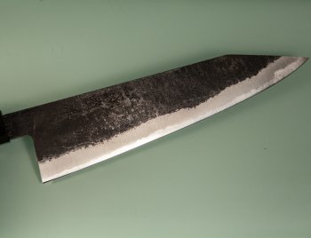 Tanaka Shigeki Aogami 2 Tsuchime Kurouchi Kiritsuke 205mm