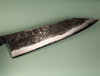 Tanaka Shigeki Aogami 2 Tsuchime Kurouchi Kiritsuke 205mm