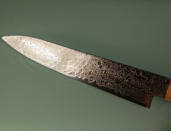 Hatsukokoro Ryuhyo SG2 Damascus Wa-Petty 155mm