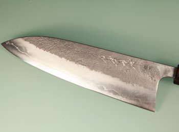 Shu Matsubara Ginsan3 Nashiji Wa-Gyuto 215mm