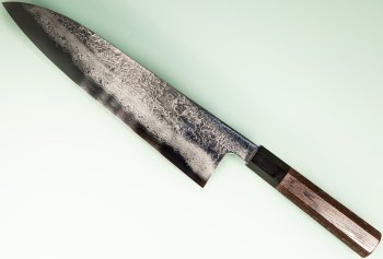 Masuda Yoshihide Blue 1 Damascus Wa-Gyuto 245mm Wenge/Bffelhorn