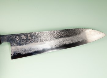 Masuda Yoshihide Blue 1 Damascus Wa-Gyuto 245mm Wenge/Bffelhorn