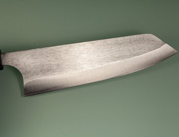 Shiro Kamo Orca R2 Wa-Bunka 185mm gelb stabilisiert Büffelhorn Shiro Kamo Orca R2 Wa-Bunka 185mm gelb stabilisiert Büffelhorn