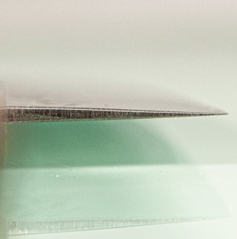 Tadafusa S-43 Wa-Santoku 170mm Hammered SLD orange stabilisiert/Bffelhorn