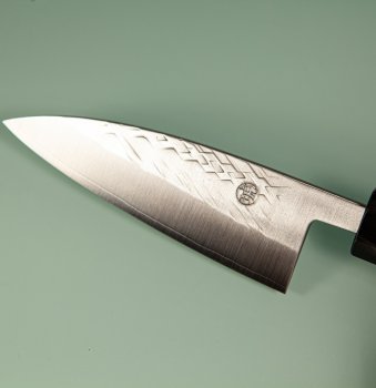 Tadafusa Wa-Ajikiri 105mm Hammered SLD Rosenholz/Bffelhorn