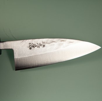 Tadafusa Wa-Ajikiri 105mm Hammered SLD Rosenholz/Bffelhorn