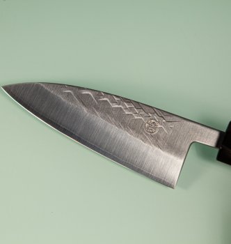 Tadafusa Wa-Ajikiri 105mm Hammered SLD Rosenholz/Bffelhorn
