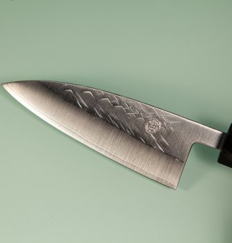 Tadafusa Wa-Ajikiri 105mm Hammered SLD Rosenholz/Bffelhorn
