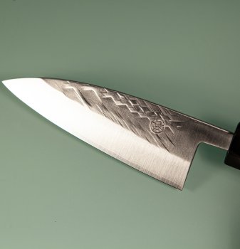 Tadafusa Wa-Ajikiri 105mm Hammered SLD Rosenholz/Bffelhorn