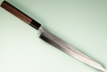 Tadafusa Wa-Sujihiki 245mm Hammered SLD Rosenholz/Bffelhorn
