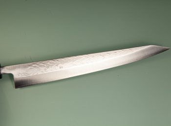 Tadafusa Wa-Sujihiki 245mm Hammered SLD Rosenholz/Bffelhorn