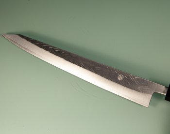 Tadafusa Wa-Sujihiki 245mm Hammered SLD Rosenholz/Bffelhorn